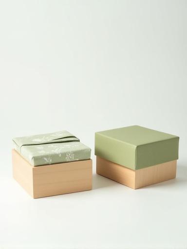 環境に配慮した素材で作られたモダンな和風パッケージ