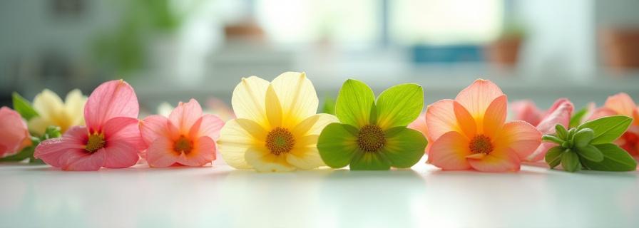 厳選された新鮮な品質管理下の食用花